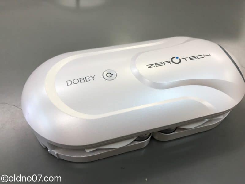 DOBBYのプロペラ折りたたんでみた。虫みたい。