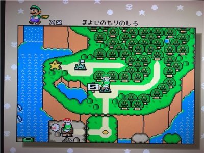 ミニスーパーファミコンのソフトスーパーマリオワールド