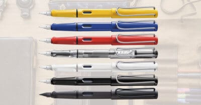 LAMYサファリの基本カラーは7色