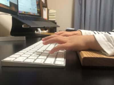 パームレスト使用後