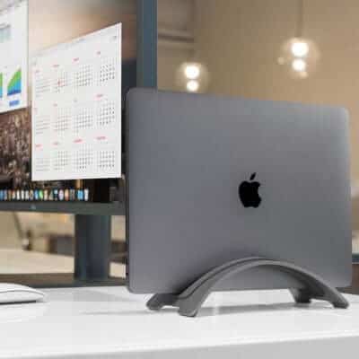 BookArcクラムシェルモードスタンドMacBookスペースグレイ