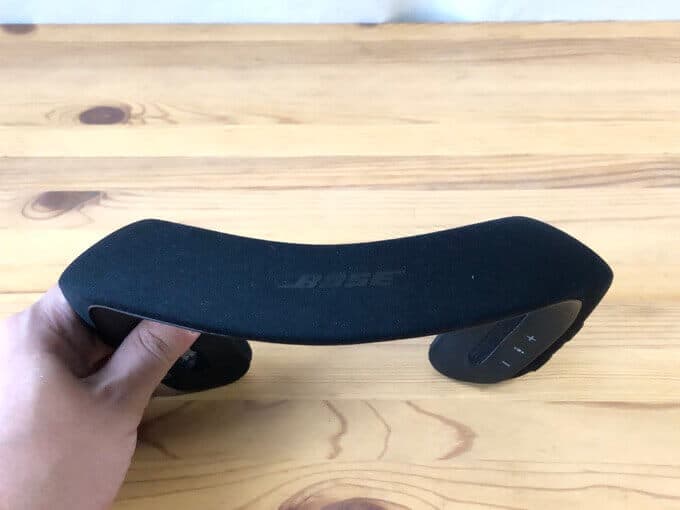 BOSE Soundwaer(サウンドウェアー)カバーのロゴ
