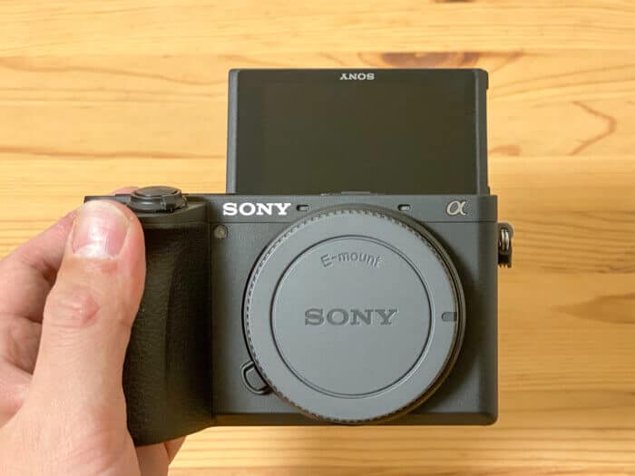 α6600 180度チルト