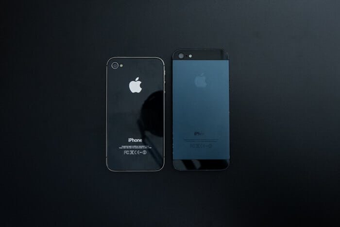 iPhone4SとiPhone5