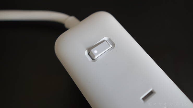 Anker PowerPort Strip PD3電源スイッチ