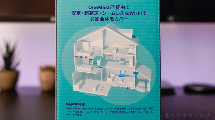 RE605XのレビューOneMesh対応