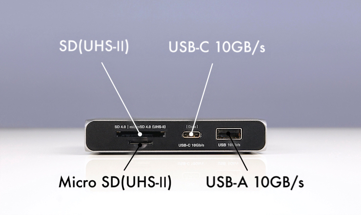 Caldigit SOHO Dock前面