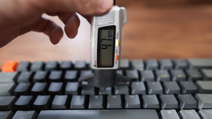 Keychron K6キーストローク