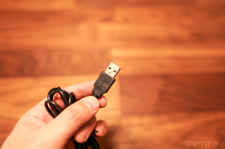 USB給電リモコンなし