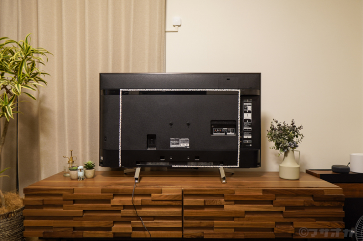 テレビ間接照明