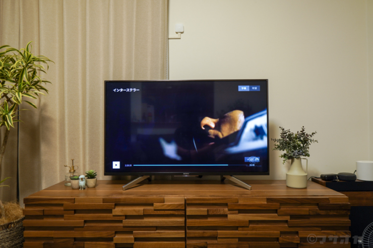 テレビ間接照明